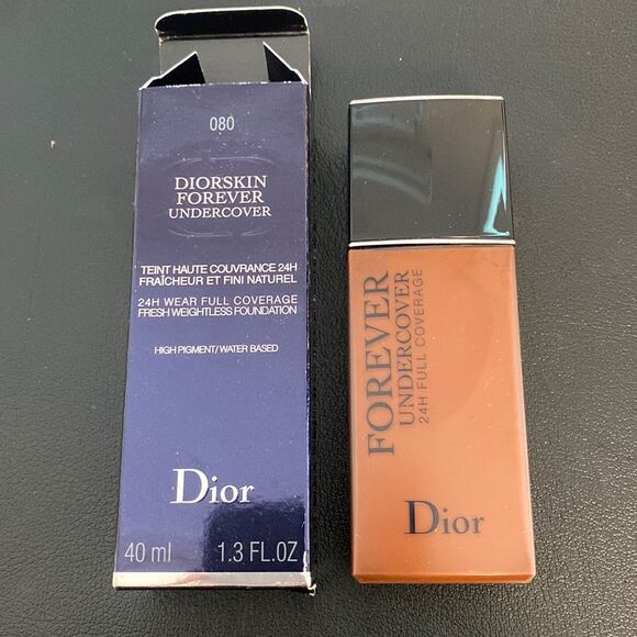 Dior skin forever- new unopened high pigment foundation color 080 EBONY - Picture 1 of 1